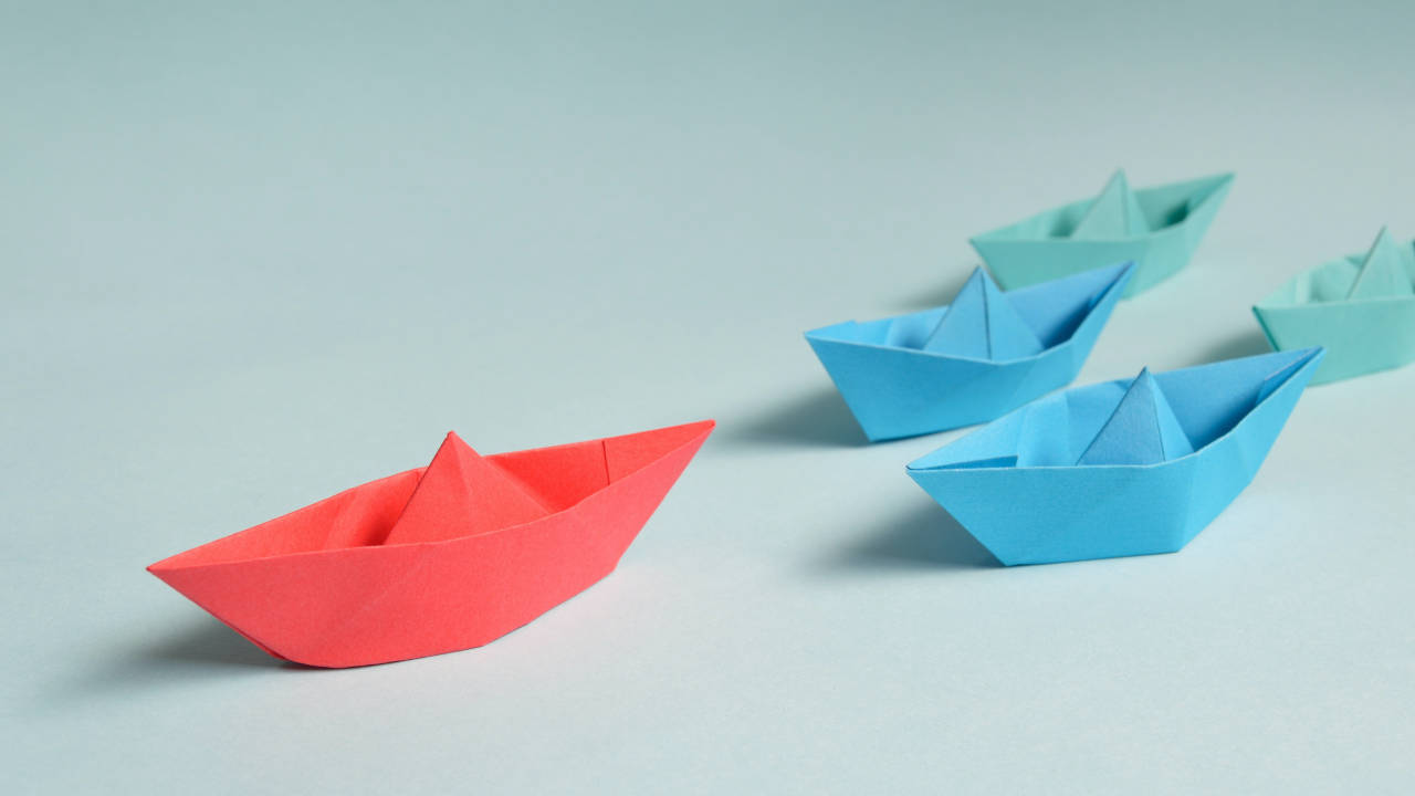 Paper boats